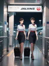 搭乗勤務終了