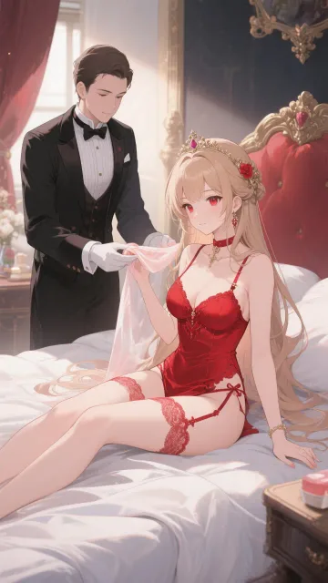 おひめさまの朝支度
