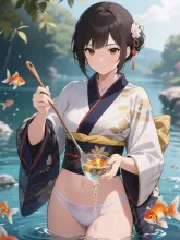 昔の金魚すくいはこうだった？