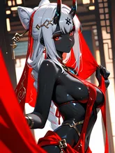 麗黒鮮紅