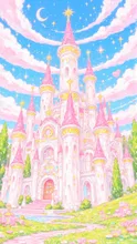 画像生成チャレンジ·夢のお城 の投稿作品