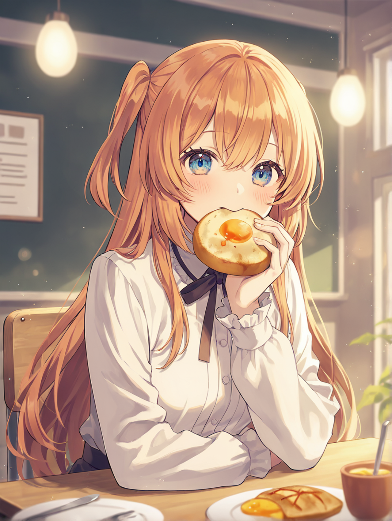 優雅な朝食タイム