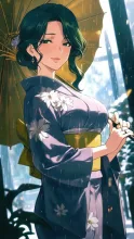 和傘の君·しっとり和の風情 の投稿作品