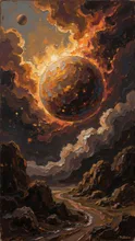 画像生成チャレンジ·星座惑星 の投稿作品