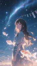 空に泳ぐ鯉のぼり·チャレンジ の投稿作品