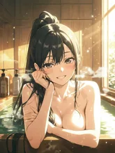 お風呂に浸かってゆったりと