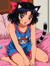 もっと遊びたいにゃー