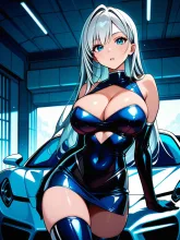 レースクイーン — 生倉さんのAIイラスト