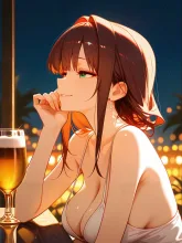 地上二百メートルの泡と光 — ピアノイラストのAIイラスト|SUPPART
