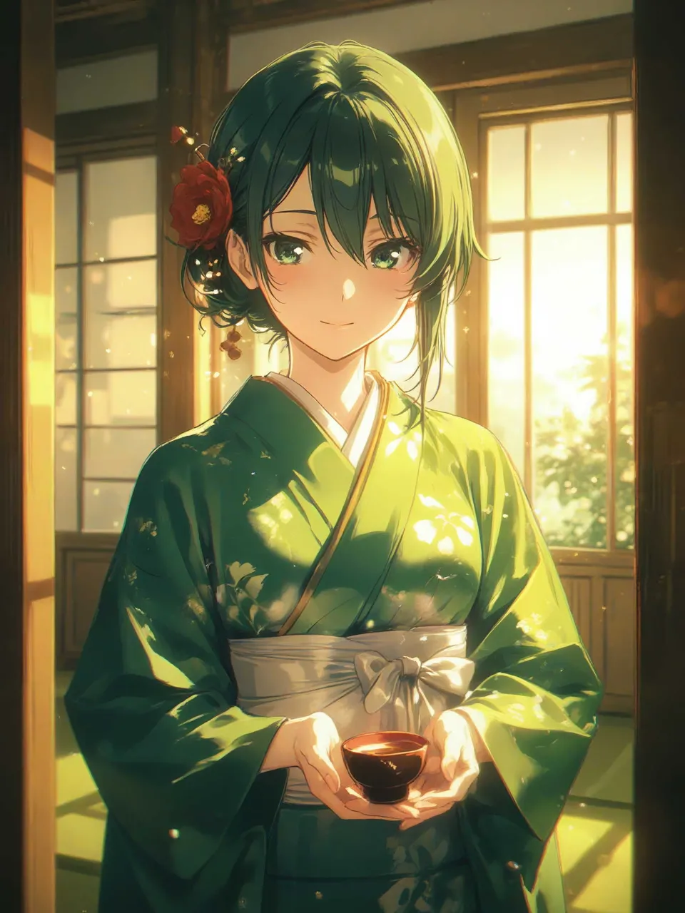 幻月の再光プロ - 初夏の茶の湯 / フジ