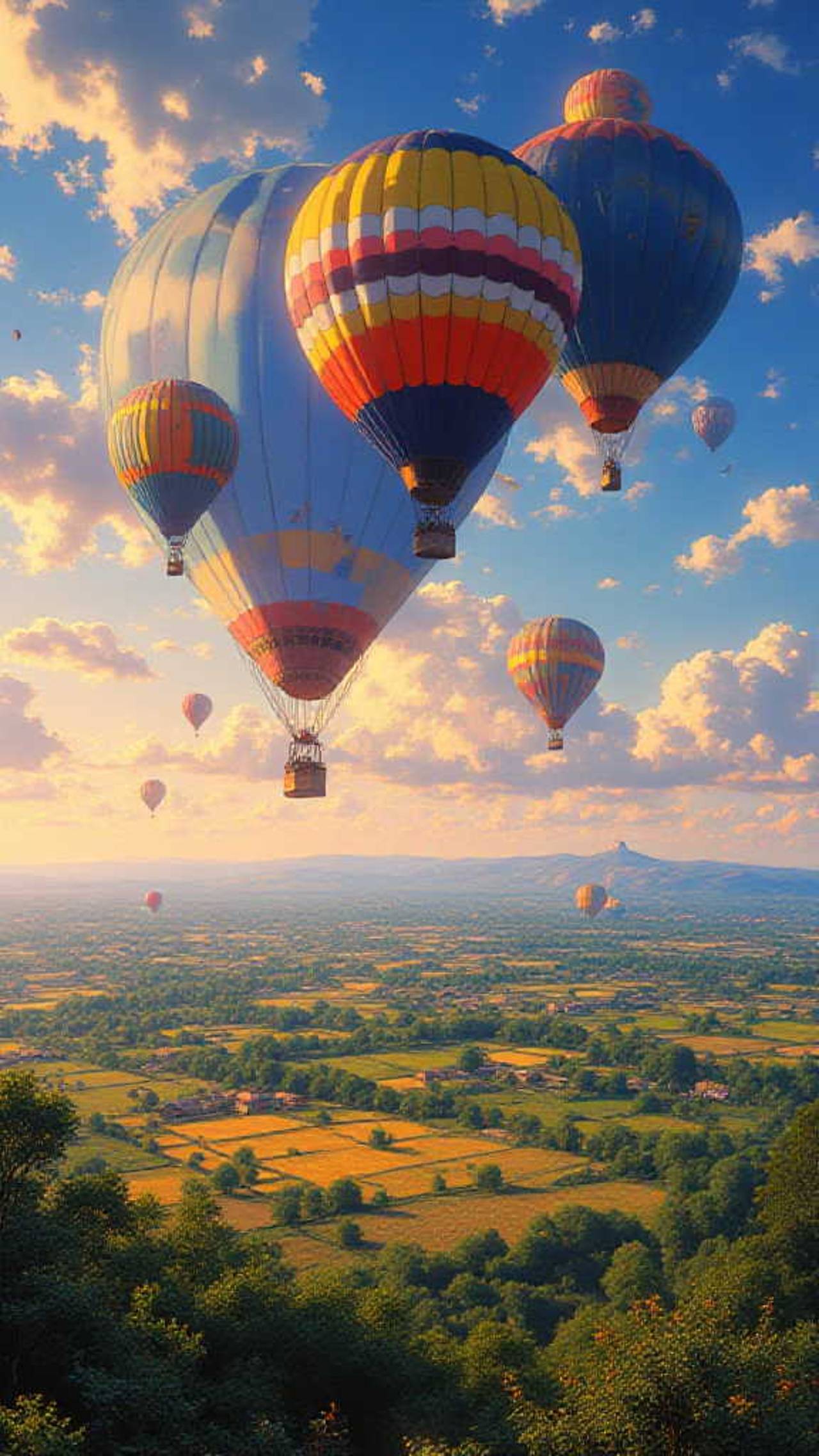 Balloons at Dawn