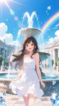 噴水広場のきらめき·初夏チャレンジ の投稿作品