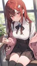 見つめ合う