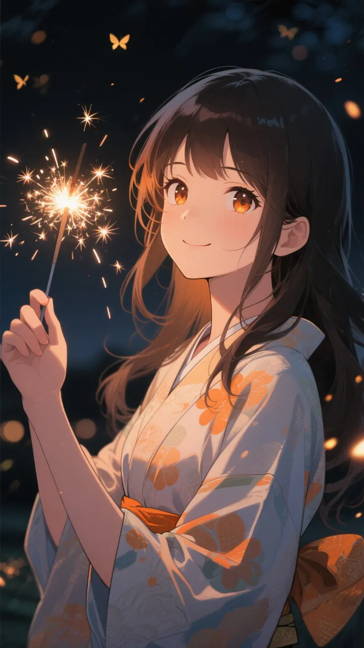 高精度アニメ - 線香花火の夜 / はると