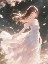 ドレスのすそが揺れる·今宵チャレンジ の投稿作品