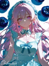 ブルーベリー — ちくわさんのAIイラスト