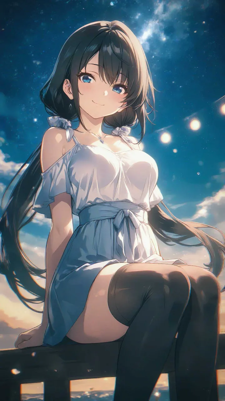 絶対領域 — もっさんさんのAIイラスト