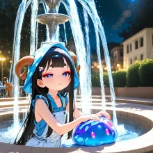 水(2) — チャイナドレスのAIイラスト|SUPPART