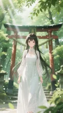 新緑の神社·今宵チャレンジ の投稿作品