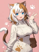 「ハローにゃ〜♪」