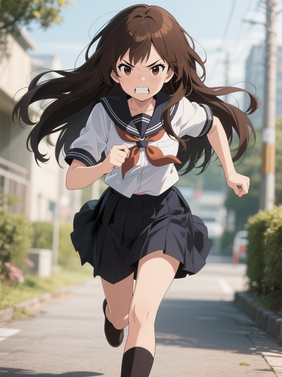あなたは優等生を怒らせました。