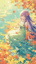 浮かぶ葉🍁