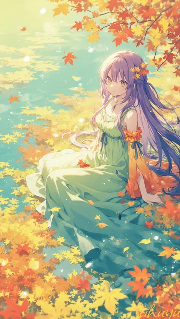 浮かぶ葉🍁