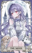 偽りの月夜に、きみと迷う — タロットカードのAIイラスト|SUPPART