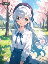 春に染める少女·チャレンジ の投稿作品