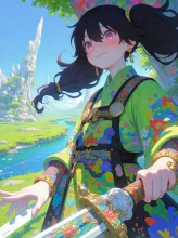 異国の — 剣イラストのAIイラスト｜SUPPART