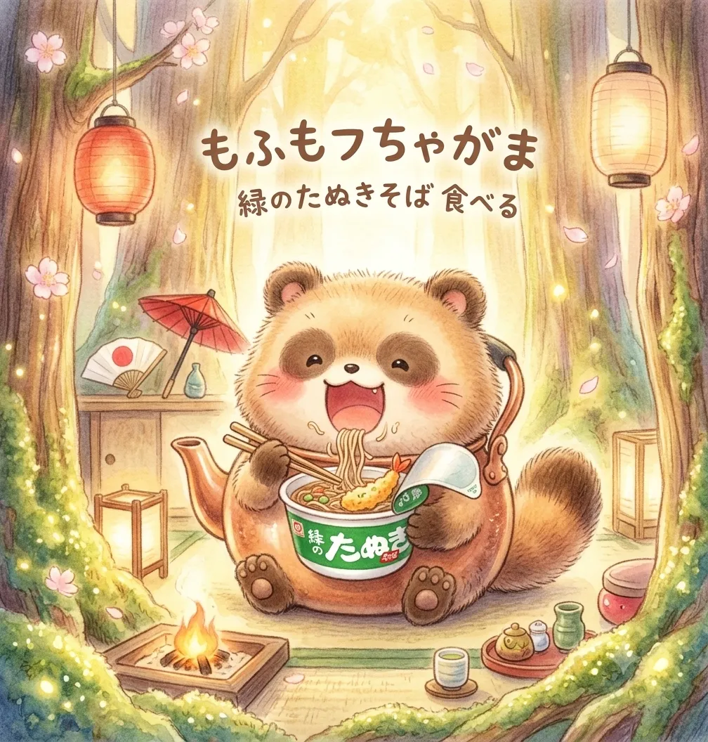 緑のタヌキ