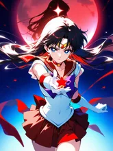 セーラーマーズ。 — らうらさんのAIイラスト