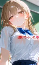可愛いお◯が見えたので、ちょいと加工しました💖 — ああさんのAIイラスト