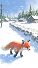 キタキツネ — アシタバさんのAIイラスト