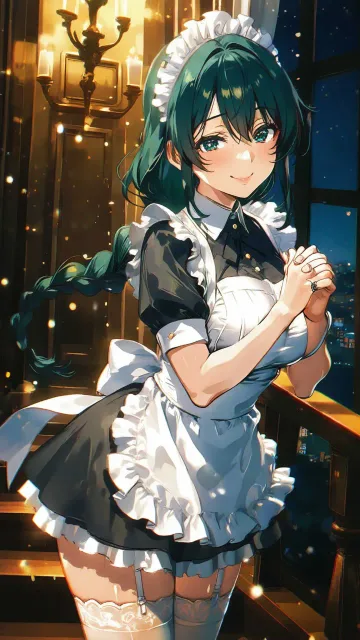 ミニスカメイド服は強い🤭