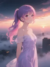 空が変わる瞬間。