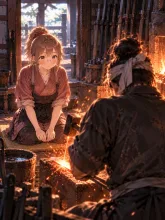 菜摘、入門します。