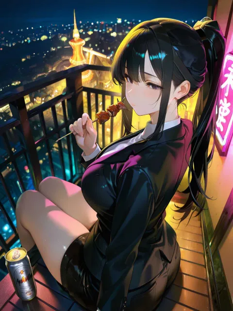 残業中の夜食
