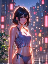 雨の中の覚悟