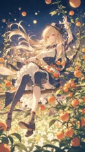 星降る夜の果実園