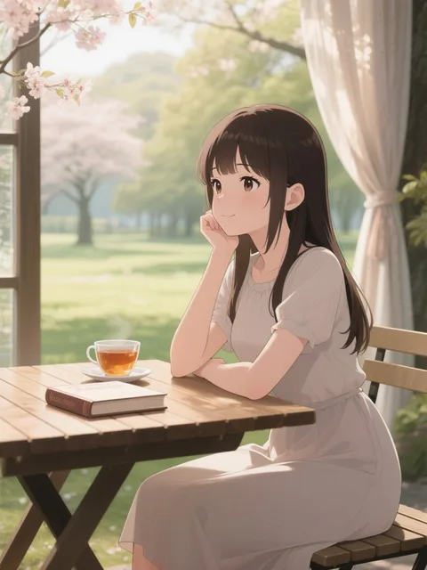 新生活に想いを馳せる「ひな」