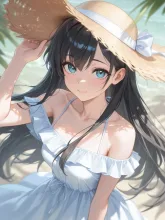 麦わら帽子の季節