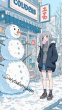 画像生成チャレンジ·雪だるま の投稿作品