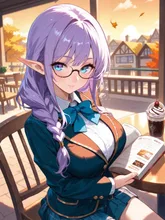読書タイム — xiungetuさんのAIイラスト
