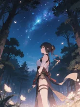 星降る夜に想ふ
