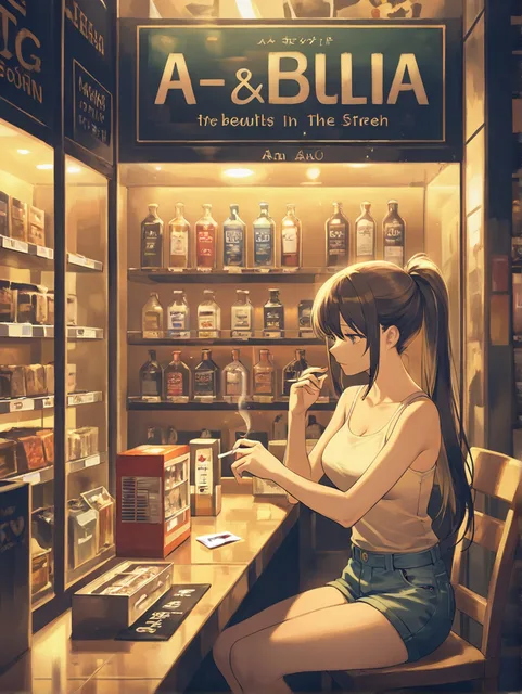 路地裏のたばこ屋さん