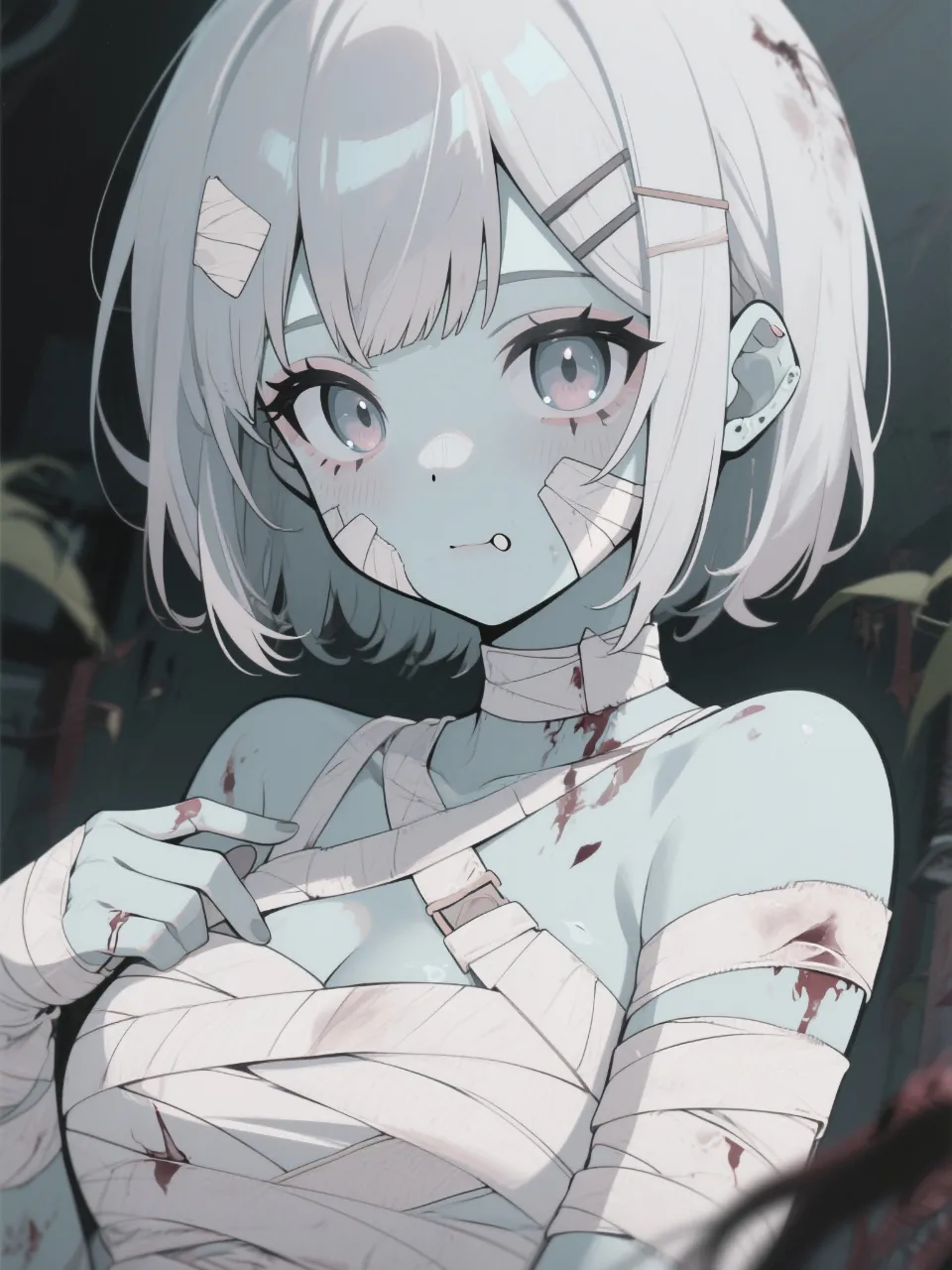 ゾンビ娘 — 怠け者さんのAIイラスト