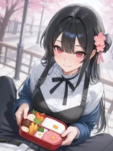 お嬢様が初めての手料理に挑戦して作ったお弁当を彼氏にデートで食べされてあげるお嬢様♡❣️💫
