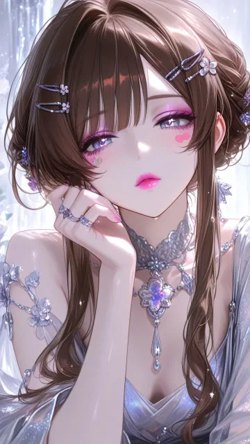 濡れた瞳