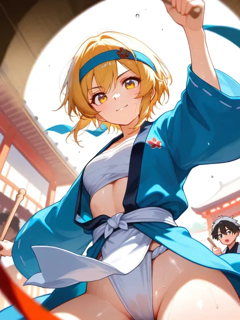 太鼓の美女 踊る静けさ